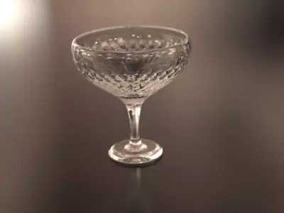 Crystal Glass Free 3D model