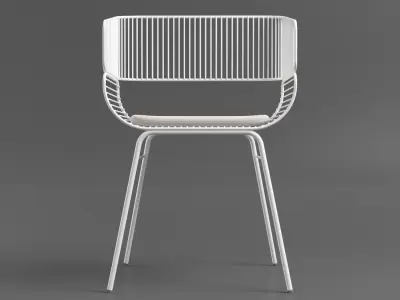 Chaise Trame Chair Free 3D model