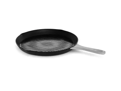 Grilling and BBQ utensils Grill Pan Low-poly 3D model