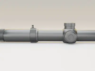 Sniper glass 3D model 3D model