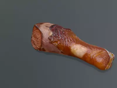 chicken leg Free low-poly 3D model