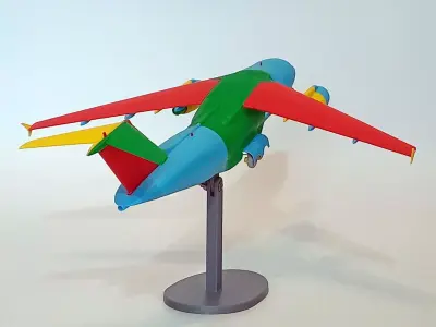 152212 Model kit Antonov An-178 Down 3D print model