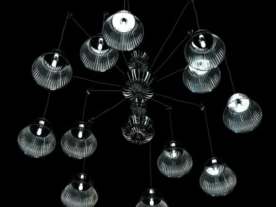 Adria chandelier by italamp 3D model