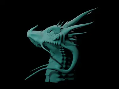 Dragon Head 3D model