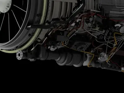 General Electric F110-GE-129 3D model