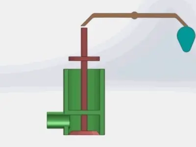 Valves Mechanism Free 3D model