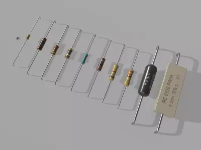 Resistor 3D model