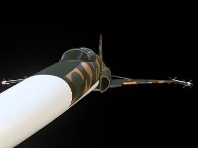 Modern Fighter Jet - Northrop F-5 Freedom Fighter 3D print model