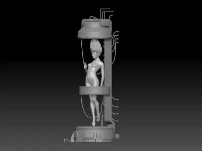 Genetic Clone Laboratory 1 3D print model