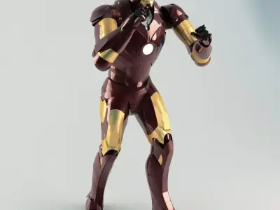 Iron Man 3D model