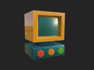 Stylized Lab Essentials pack Low-poly 3D model