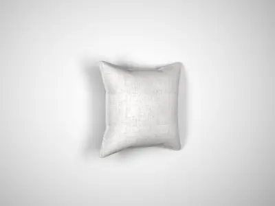 Pillow pack 3D model Low-poly 3D model