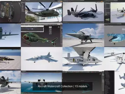Aircraft Watercraft Collection 