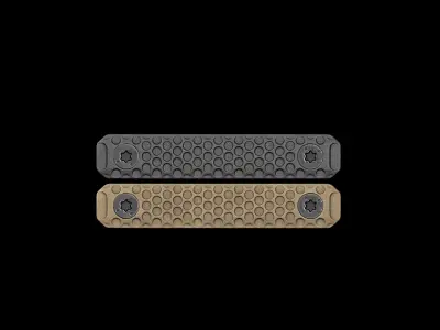 RailScales M-LOK Railcovers Low-poly 3D model
