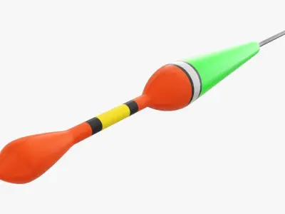 Float fishing 02 3D model