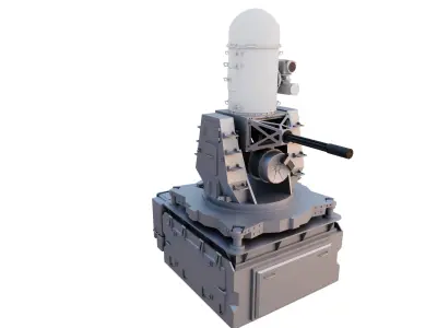 Phalanx CIWS Free 3D model