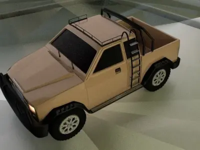 vehicle jeep 3D model