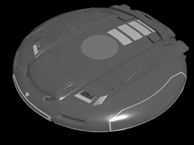 Dutch Industrial Space Company - Concept 01 3D model