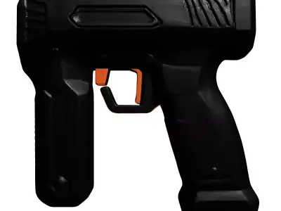 Futuristic Stun Gun 3D Model 3D model purchase