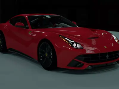 Ferrari F12 Free 3D model