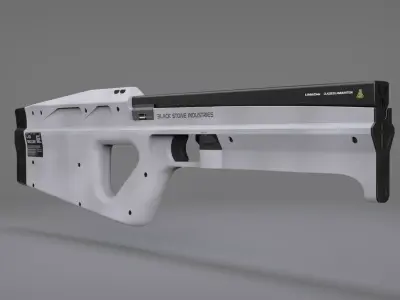 Destiny Rifle 3D model