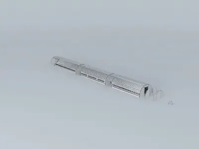 Boeing Sonic Cruiser Mega Detailed Interior Free 3D model