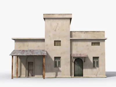 Arab xx31 Low-poly 3D model