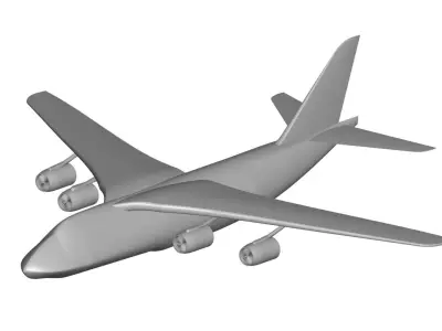 Antonov An-124 Ruslan 3D model
