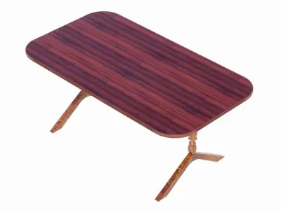 Dining Table 3D model 28
