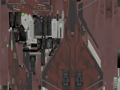 cfa44 fighter jets Free 3D model