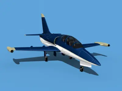 Aero Vodochody L-39C Albatross V06 3D model