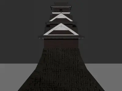 Japanese Castle 3D model