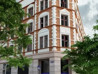 Ordinary Building Scene 3D model