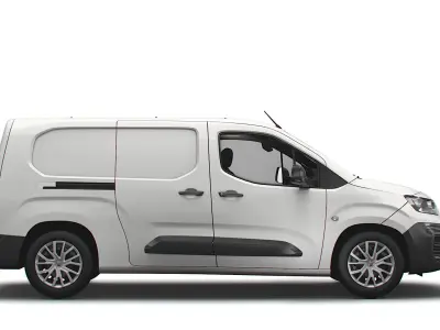 Fiat E-Doblo LWB Van 511 2023 3D model