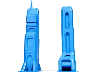 SCI-FI Buildings 2 3D print model