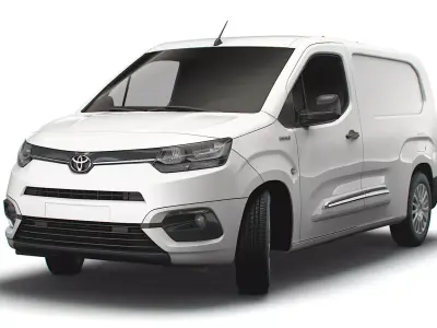 Toyota ProAce City Electric LWB Van 2022 3D model
