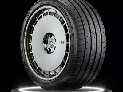 Bridgestone Potenza Sport 275 35 R19 100Y 3D model