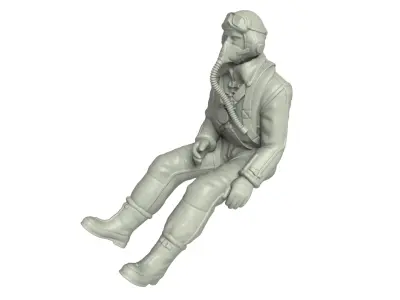 Pilot - RAF 3D print model