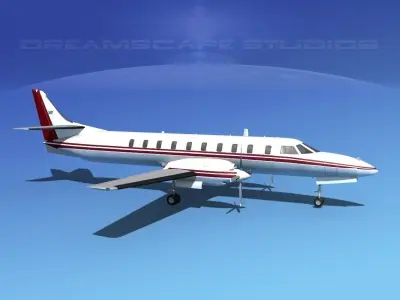 Swearingen SA226 Corporate 6 3D model