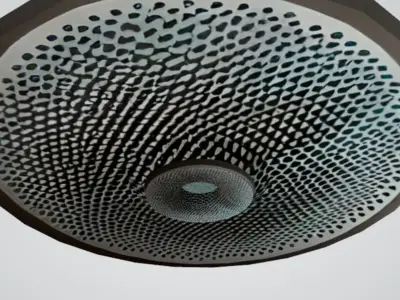 UFO Flying Saucer Alien Spaceship Low-poly 3D model