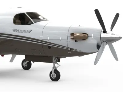 Pilatus PC-12 NG 3D model
