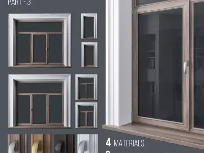 Window Collection Part 3 3D model