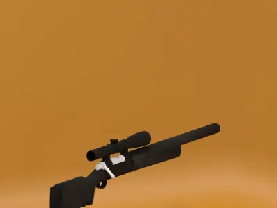 M24-SWS sniper rifle Free 3D model