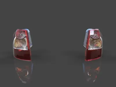 Taillight tail lights Free 3D model
