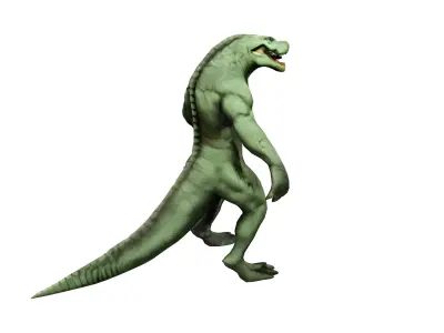 Raptorox The Swiftclaw Low-poly 3D model