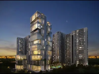 Modern Scyscraper Free 3D model