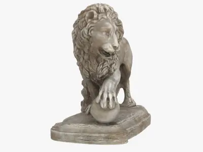 Vacca Medici Lion 3D model