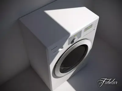 Washing machine 02 Free 3D model