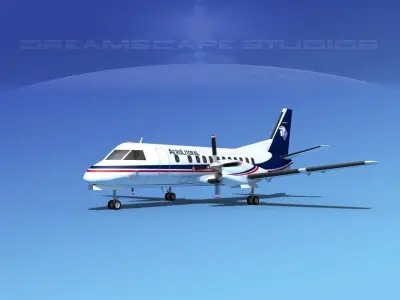 SAAB 340 AeroLitoral 3D model