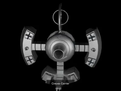 Creuss Fleet 3D Model Pack